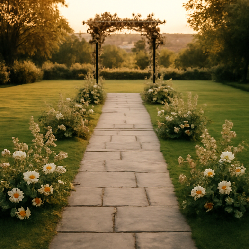 Espaço para casamento rústico